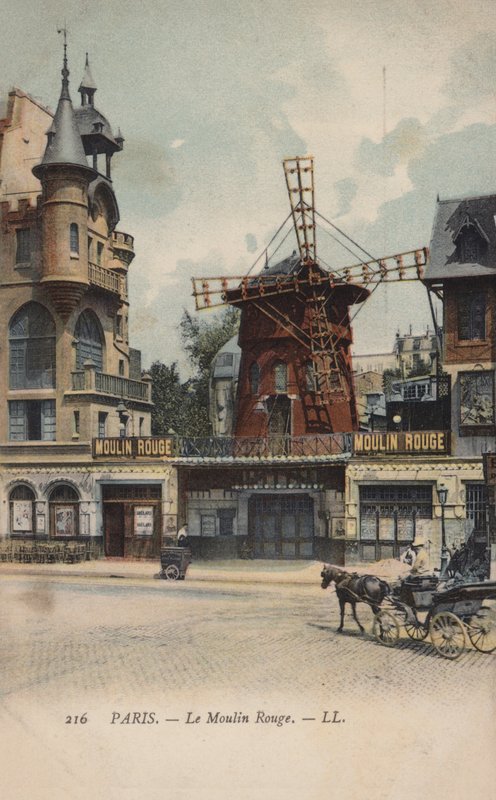 Paris, Moulin Rouge av French Photographer