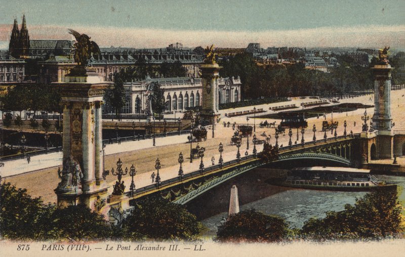 Paris, Pont Alexandre III av French Photographer
