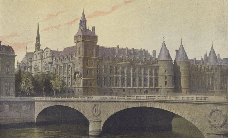 Paris, Justitiepalatset, Conciergeriet av French Photographer
