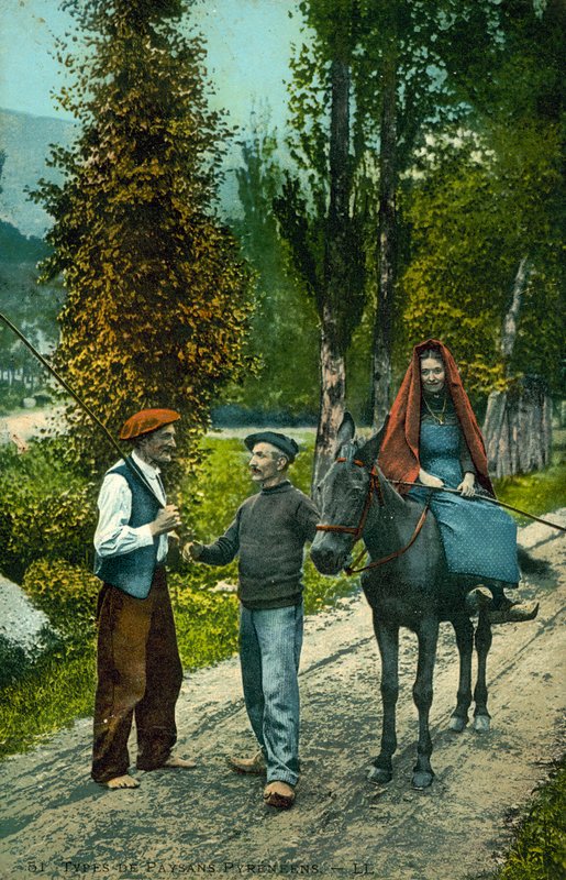 Bönder i Pyrenéerna av French Photographer