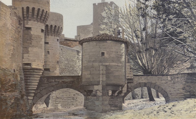 Pernes, Porte Notre-Dame och kapell av French Photographer