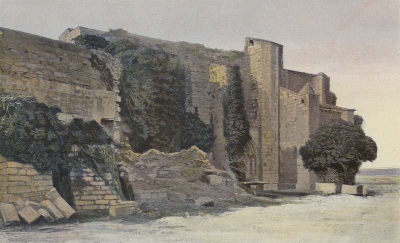 Pignan, Remains of the Abbey of Vignogoul av French Photographer