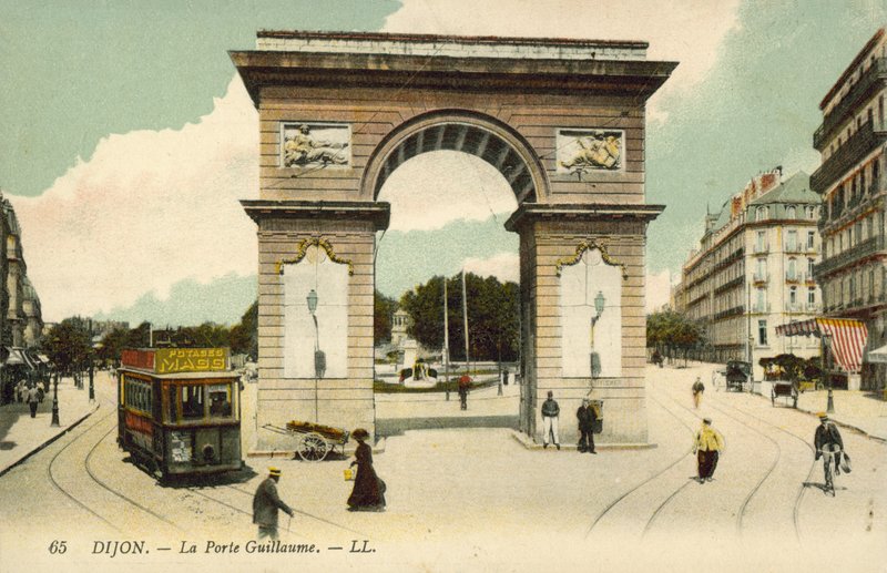 Porte Guillaume, Dijon av French Photographer