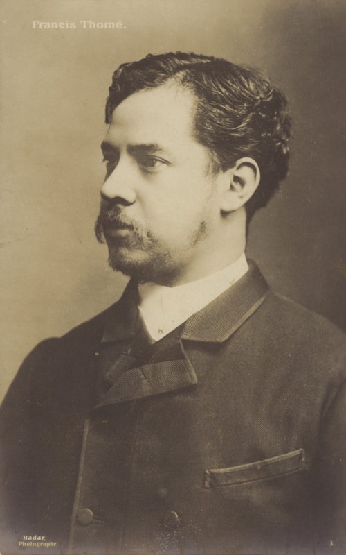 Porträtt av Francis Thome av French Photographer