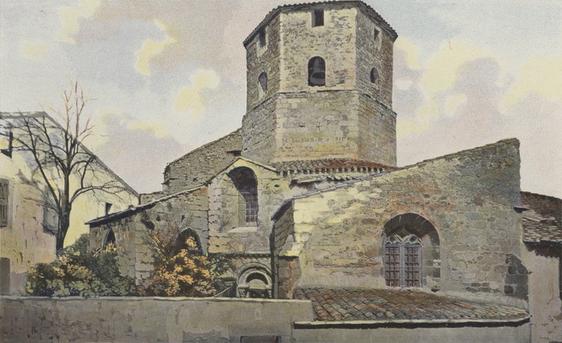 Rieux-Minervois, Circular Church av French Photographer