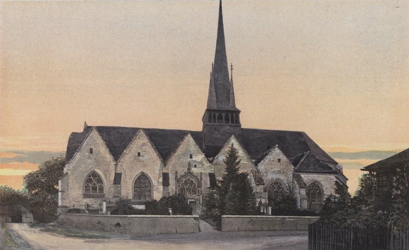 Saint-Andre, Kyrka, Fasad S av French Photographer