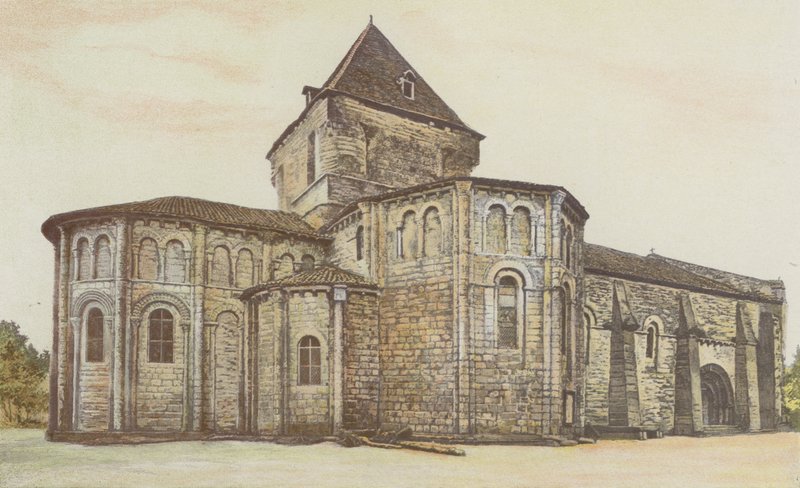 Saint-Maurice, Kyrka, Set N av French Photographer