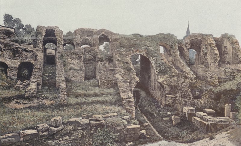 Saintes, Arenes, Del restaurerad av French Photographer