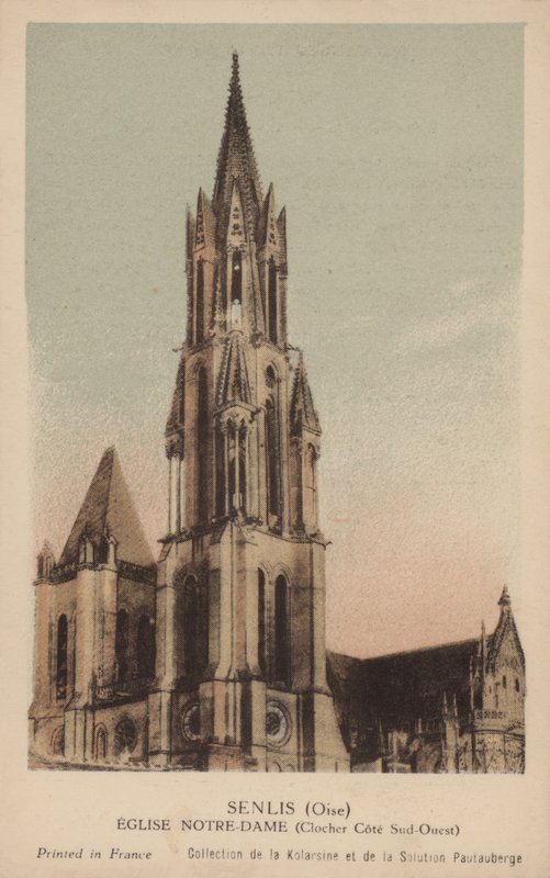 Senlis, Vår Fru kyrka av French Photographer