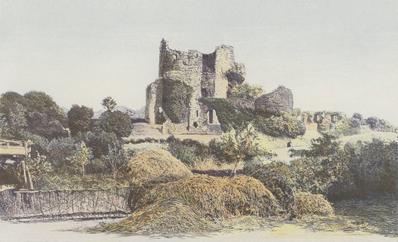 Talmont, Castle Ruins, Set O av French Photographer