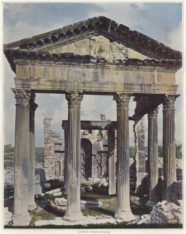 Capitolium i Dougga av French Photographer