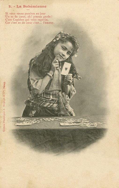 The Fortune Teller (s/v foto) av French Photographer