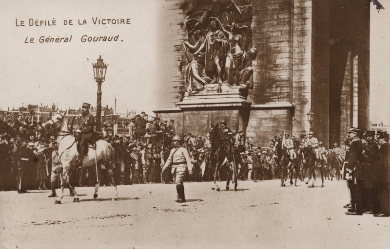 Segerparaden, General Gouraud av French Photographer