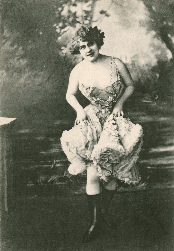 Oidentifierad dansare av French Photographer