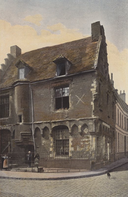 Valenciennes, Gammalt hus rue Notre-Dame av French Photographer