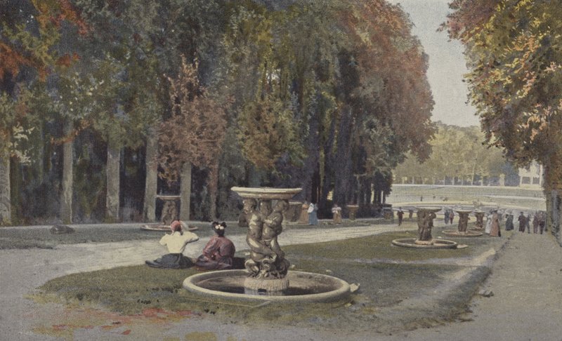 Versailles, The Water Alley av French Photographer