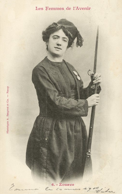Zouave, Framtidens Kvinna av French Photographer