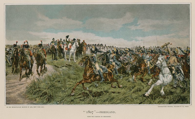 1807 - Friedland av French School