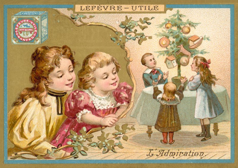 Beundran (chromolitho) av French School