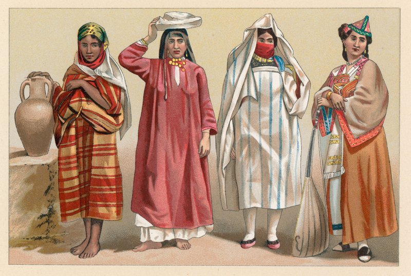 Kostym för Afrika av French School