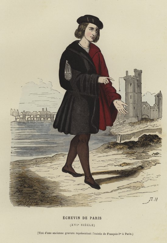 Alderman of Paris, 1500-talet av French School
