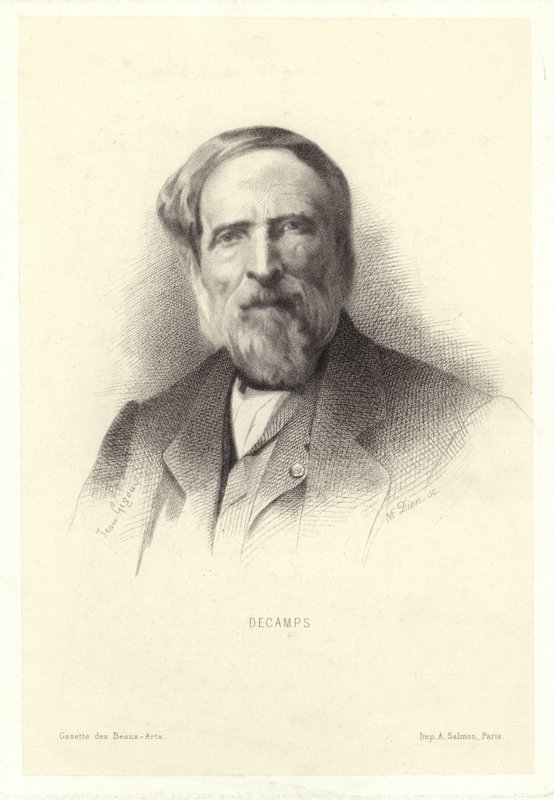 Alexandre-Gabriel Decamps, fransk målare av French School