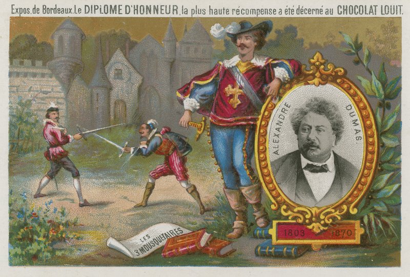 Alexander Dumas (1803-1870) av French School