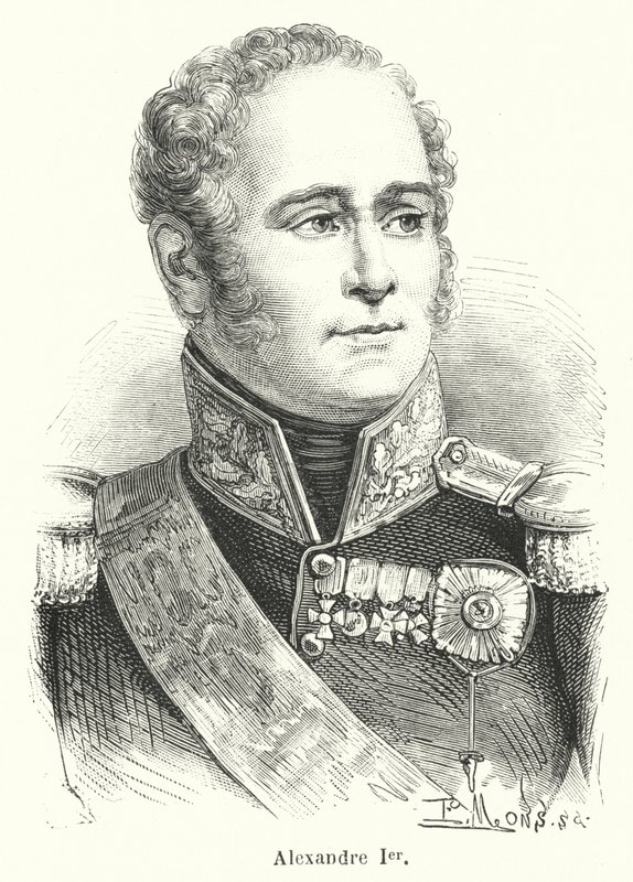 Alexandre Ier (gravyr) av French School