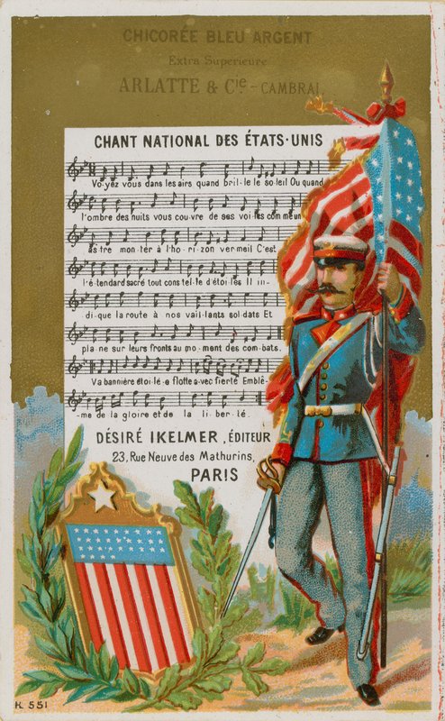 Amerikansk nationalsång av French School