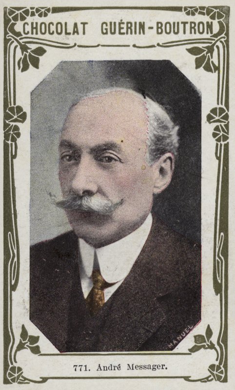 Andre Messager (färgad bild) av French School