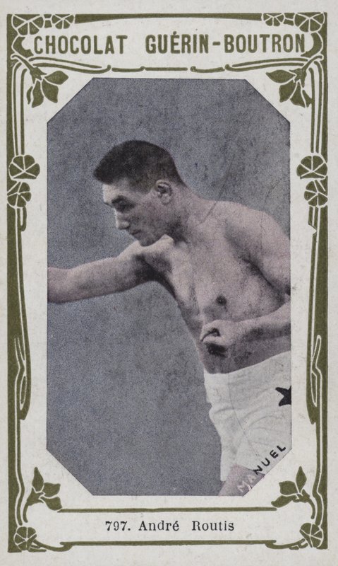 Andre Routis (färgad bild) av French School