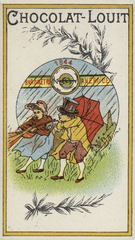 Aneroidbarometer, 1844 av French School