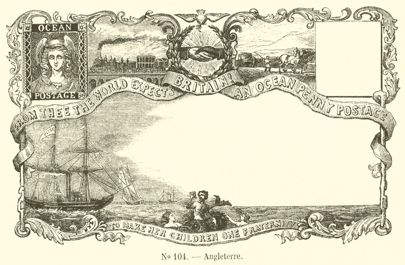 Angleterre (gravyr) av French School