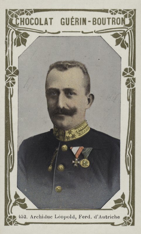 Ärkehertug Leopold, Ferdinand dAutriche (färgad bild) av French School