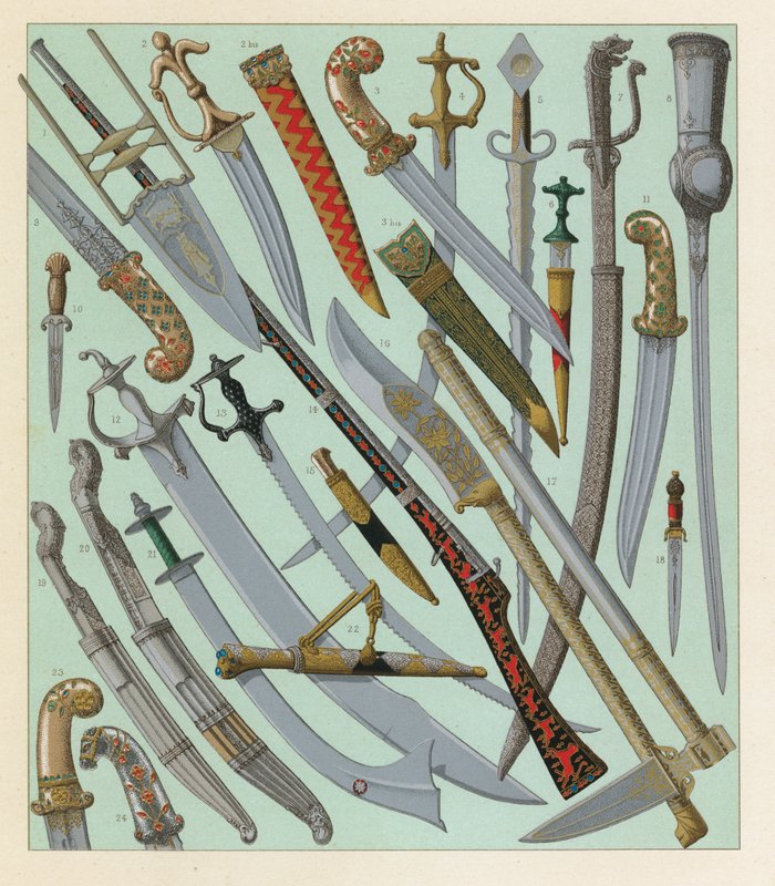 Asien Kostym av French School