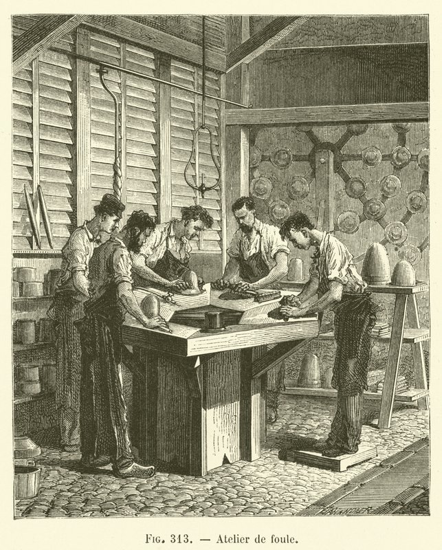 Publikverkstad (gravyr) av French School