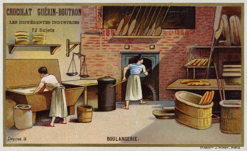 Bageri (chromolitho) av French School