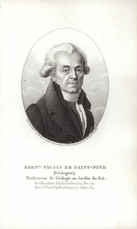 Bartholomew Faujas från Saint-Fond av French School