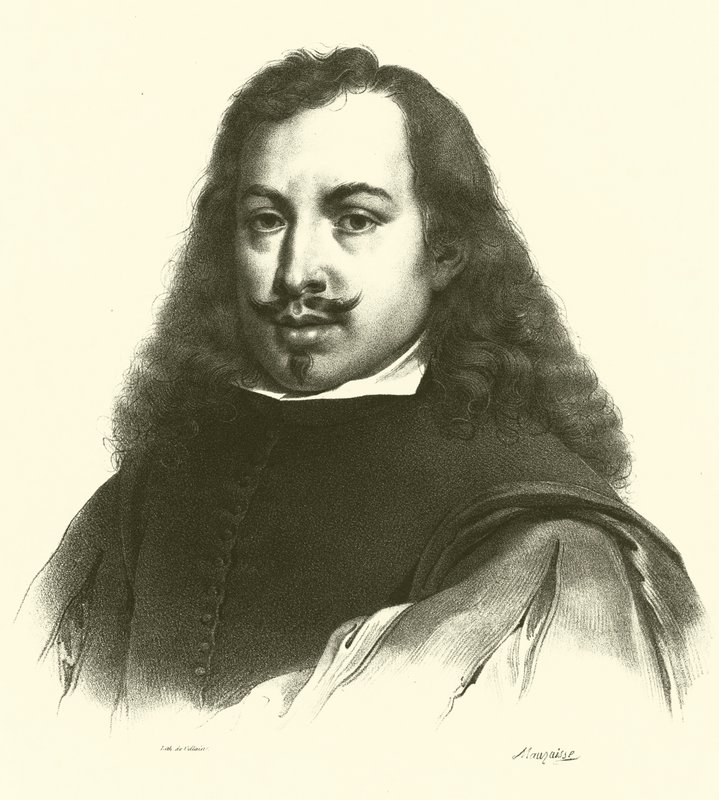Bartolome Esteban Murillo, porträtt av French School