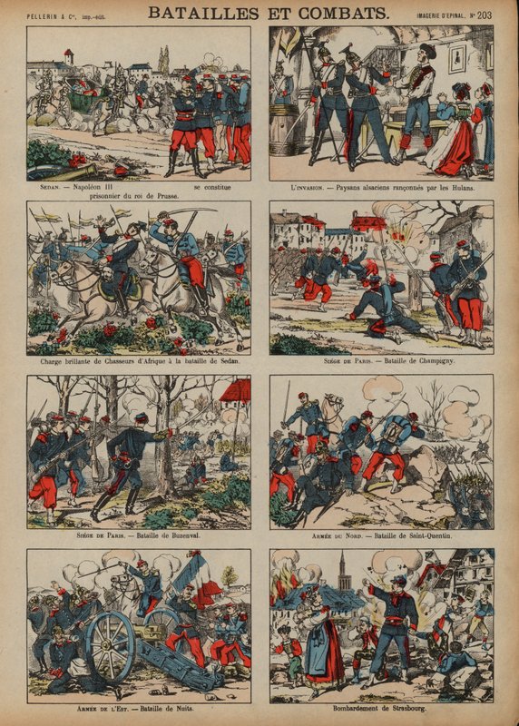 Striderna under det fransk-preussiska kriget av French School
