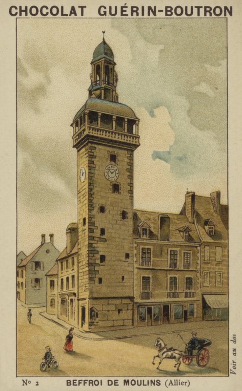 Klockstapeln i Moulins, Allier av French School