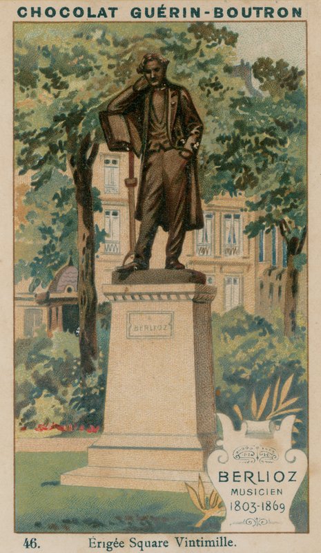 Berlioz, musiker, 1803-1869, Erigee Square Ventimiglia av French School