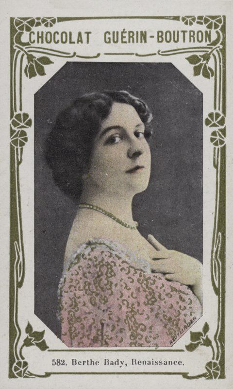 Berthe Bady, Renaissance (färgad bild) av French School
