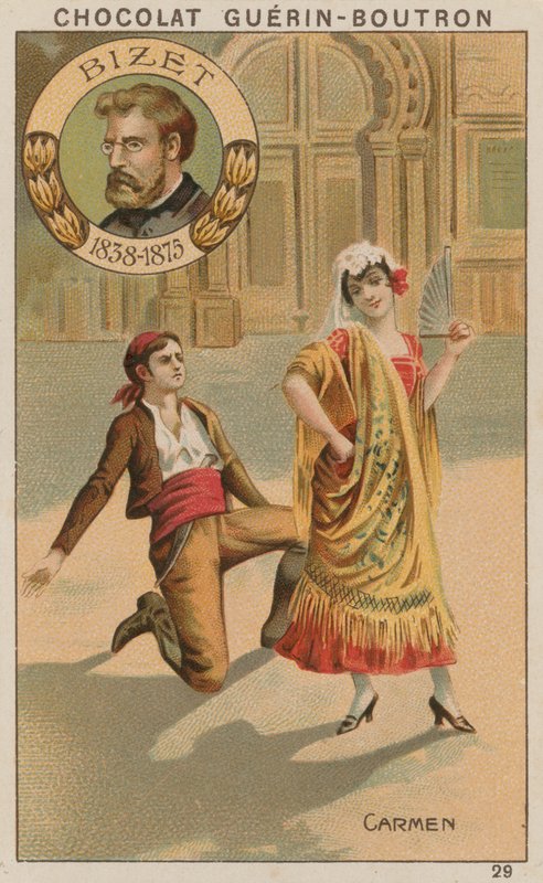 Bizet, Carmen av French School