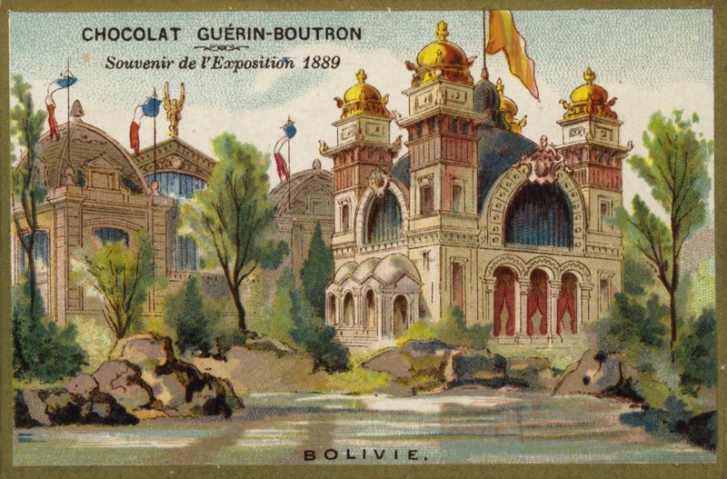 Bolivia (chromolitho) av French School