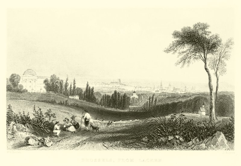 Bryssel, från Lacken av French School
