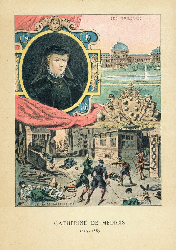 Catherine de Medici av French School