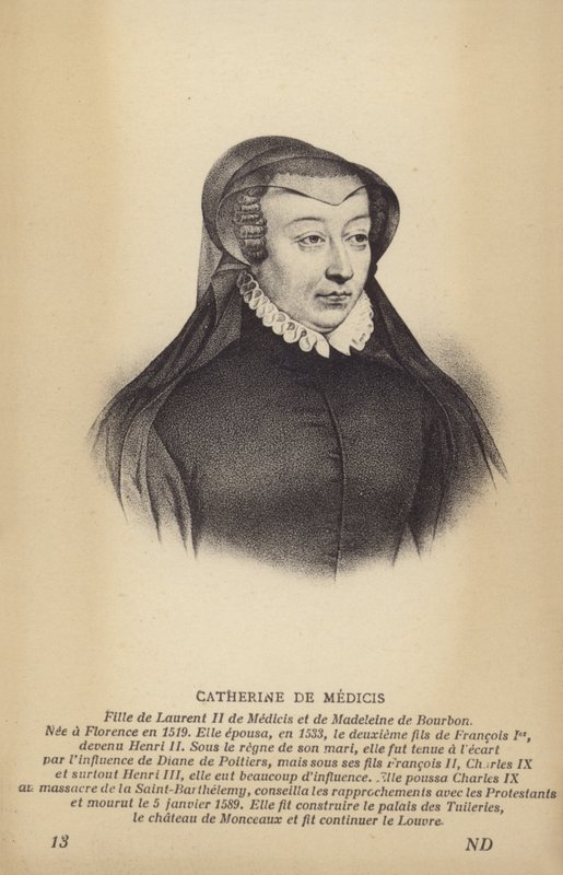 Catherine de Medici av French School