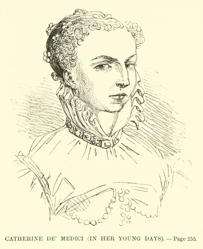 Catherine de Medici, i sina unga dagar av French School
