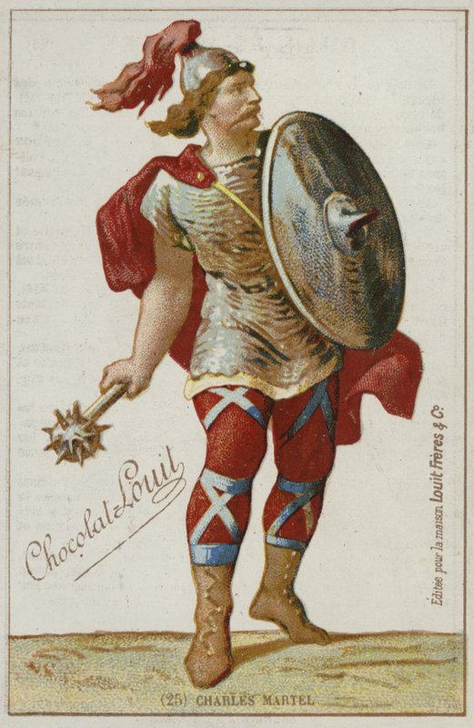 Charles Martel av French School